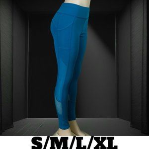 Women High Waist Yoga Pants Pockets Sport Gym Leggings Fitness